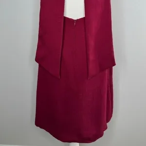 Elliatt Unwrapped‎ Bow Halter Dress Small Backless Sleeveless Party Cocktail Red thumbnail 10