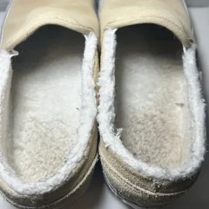 Vans Asher Womens Suede Slip On Fur Lined Shoes Size 8‎ Beige Comfort Casual thumbnail 6