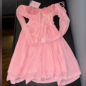 Hello Molly Tip Toe Lace Mini Dress Pink thumbnail 9