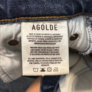 Agolde Riley Crop Straight Leg In Pastime 24 thumbnail 12