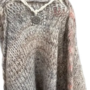 Anthropolgie‎ Knitted and Knotted Cody Peplum Cardigan Sweater Red Size Small thumbnail 9