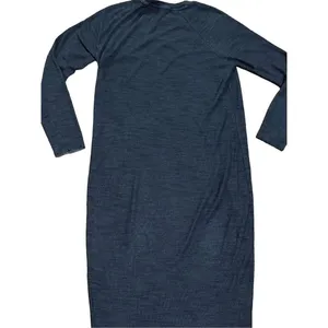 Zara‎ Womens Navy Blue Bodycon Stretchy Casual Midi sz Small thumbnail 9