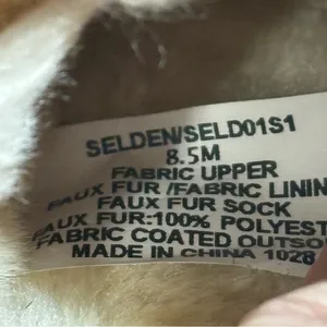 Steve Madden SELDEN TAN Platform Cozy Slip On Mule Size 8.5 thumbnail 7