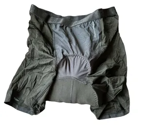 Gore cycle shorts cyclist woman padded medium windstopper black NeW‎ thumbnail 1