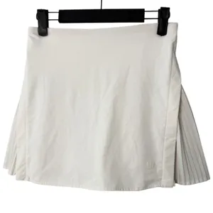 Lululemon Peek Pleat High Rise Tennis Skirt White Size 2 thumbnail 6