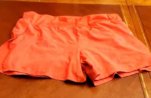 Avia Orange Running Shorts Size12/14 thumbnail 1
