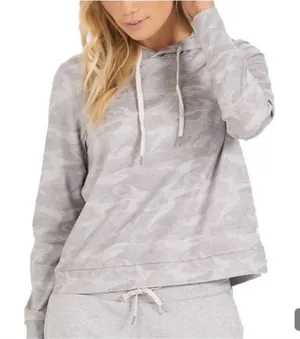 Vuori Light Gray Halo Performance Camouflage Hoodie thumbnail 1