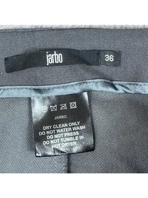 Jarbo Gray Cropped Pants Size 36 Size M thumbnail 2