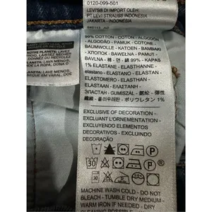 Levi’S 501® Original Fit Raw Hem‎ High Rise Women'S Jeans Sz 26 thumbnail 6