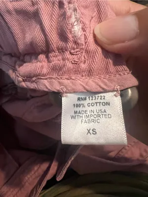 Xirena Wide Leg Pink Cotton Pants thumbnail 8
