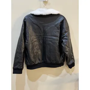 4th & Reckless Benson Jacket Women XS Black Full Zip Side‎ Pockets Long Sleeve thumbnail 3