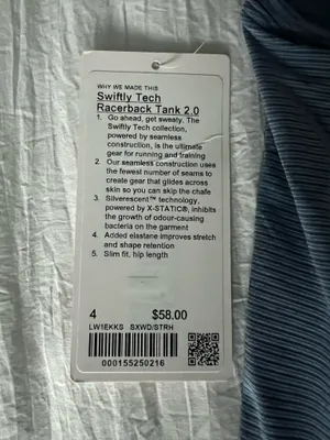 Lululemon Swiftly Tech Racerback Tank Top 2.0 thumbnail 3