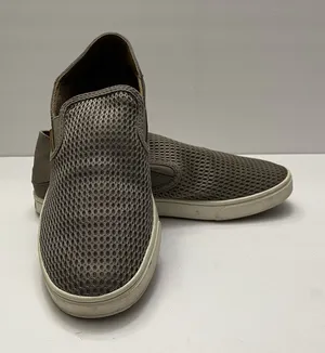 OluKai Shoes Womens 9 Pehuea Tan Slip on Casual Sneaker Loafer ‎ 20271 Beach thumbnail 1
