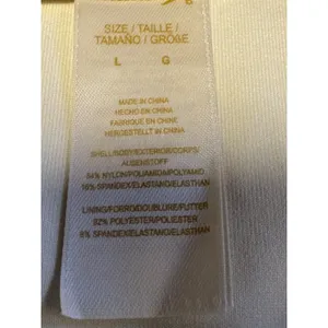 Kate Spade New York Women's Bikini Bottom Classic Hipster Cut Cream SZ Large NWT thumbnail 6