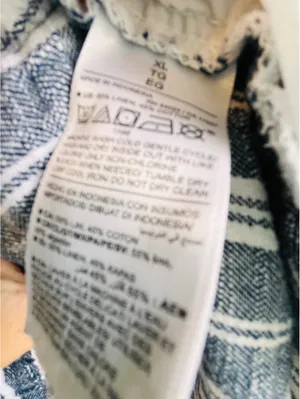 Old Navy Boho Linen Blend Wide Leg Pants XL thumbnail 8