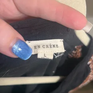 ✨En CrèMe | Way Of Life Cotton Embroidered Black Sz Large Mididress✨ thumbnail 8