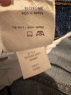 Reformation Serena High Rise Skinny Jeans thumbnail 9