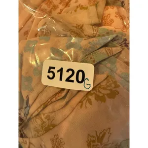 WAYF Small Maxi Dress Peach Floral Patchwork V Neck Bell Sleeve Tiered Boho Chic thumbnail 12