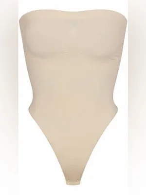 SKIMS Seamless Sculpt Strapless Thong Bodysuit NEW Sz Large thumbnail 2