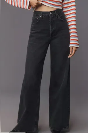 AGOLDE Dame High-Rise Wide-Leg Jeans thumbnail 1