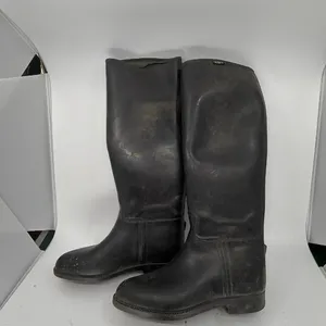 Aigle Ecuyer Black Rubber EU 38 Boot Size 5 thumbnail 4