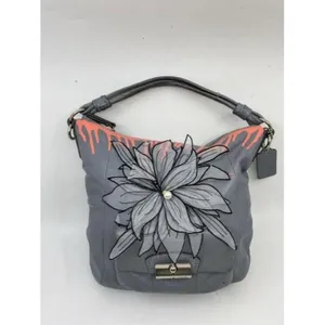 coach w hand customized by me street art gray cora thumbnail 2