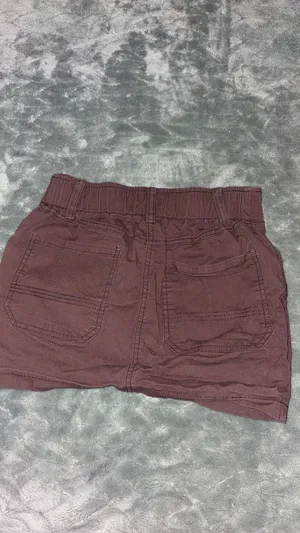 brown mini skirt  thumbnail 3