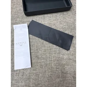McQ Eyeglasses Frames Only Wire Metal MQ0318O 002 52MM Briller Kvinder Black thumbnail 2