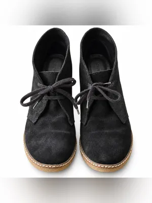J.Crew Black Suede Lace Up Wedge Ankle Booties Size 7.5 thumbnail 4