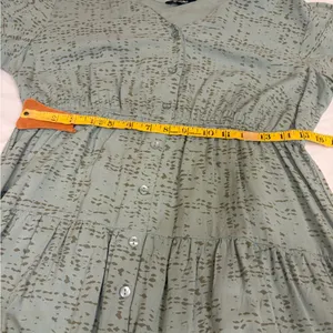 Elegant Green Mini Dress Runs Small thumbnail 4