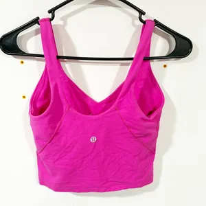 lululemon Align Tank Top Light Support A/B Cup Pink V Neck Athletic Size 4 thumbnail 3