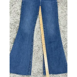 Abercrombie & Fitch The Flare Jeans Women’s Size 0/25 Blue Denim Boho High Rise thumbnail 9