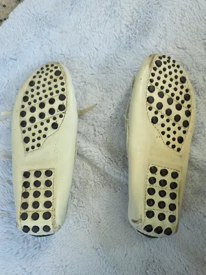 Minnetonka Thunderbird Beaded Leather Fringe Moccasins Ivory 8 thumbnail 7