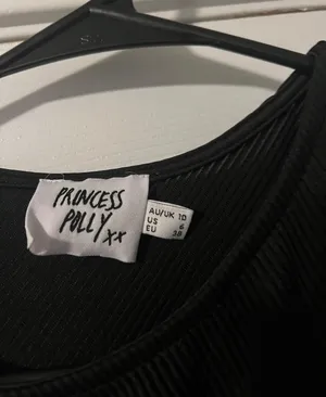 Princess Polly Black Cut-out Body Suit thumbnail 5