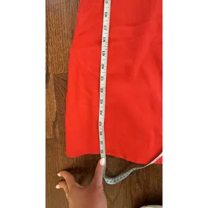 Revolve Lovers + Friends Wendy Linen Mini Dress Size Small Red Cocktail 1757 thumbnail 11