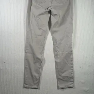 Abercrombie & Fitch Women's Gray Skinny Pants Size 8 W29 L28 Stretch Chino thumbnail 8