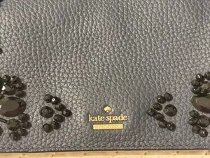 Kate Spade Wallet Leather Navy thumbnail 2