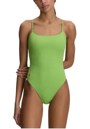 Polo Ralph Lauren Kennedy One Piece Swimsuit Riviera Green 21655304 Womens S thumbnail 1