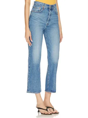 LEVI’S Ribcage Straight Ankle Jeans size‎ 24 High Rise thumbnail 2