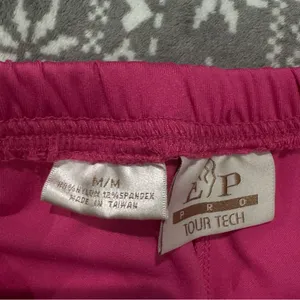 NWOT EP Pro Tour Tech‎ Golf Skort Pink Medium Athleisure Tennis Performance thumbnail 5