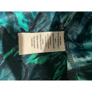 Melrose Social Green Black Leaf Pattern Gown Dress SBXQAYJ Size 10‎ NEW thumbnail 2