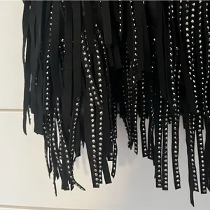 Vestique Black Fringe Top thumbnail 3