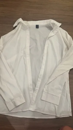 SHEIN linen long sleeve White Size M thumbnail 2