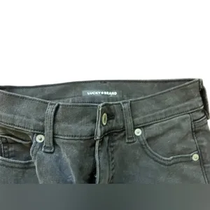 Lucky Brand Women's High Rise Dark Gray Jeans size 24 thumbnail 2