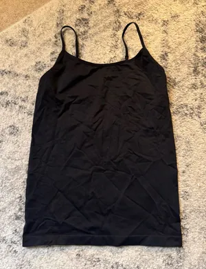 Stitch Fix Everyday Black Women’s L Solid Camisole Tank Top Nylon Spandex thumbnail 1