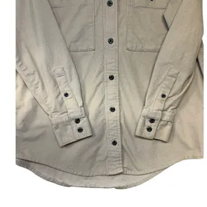 Everlane The Corduroy Oversized Shirt Tan‎ Khaki Button Down XS F-BTDN-CRD-OV-ES thumbnail 3