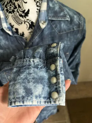 True Religion Button Down Shirt Denim thumbnail 3