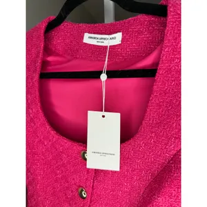 NEW NWT Amanda Uprichard KYA Romper ViVA Tweed Women's XS Pink thumbnail 5