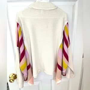 We The Free Free People poncho sweater thumbnail 3