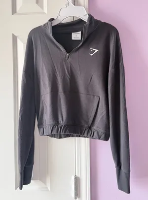 Gymshark Long Sleeve Top Crop thumbnail 4
